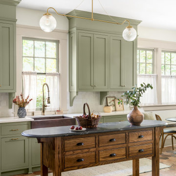 English Cottage Inspired Kitchen Renovation in Decatur