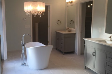 Inspiration for a timeless bathroom remodel in Dallas
