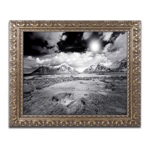 Philippe Sainte Laudy Torn Mountains Ornate Framed Art Traditional Prints And Posters By Trademark Global