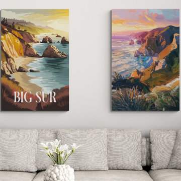 Brighten Your Walls with Skyline Canvas Art from Jessie’s Home