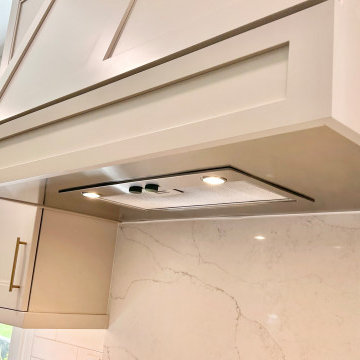 Accessible Beige and Maple Mocha Kitchen Design