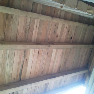 Chalet 1280sf - Oak Log Cabin Build- Schutt Log Homes and Mill Works
