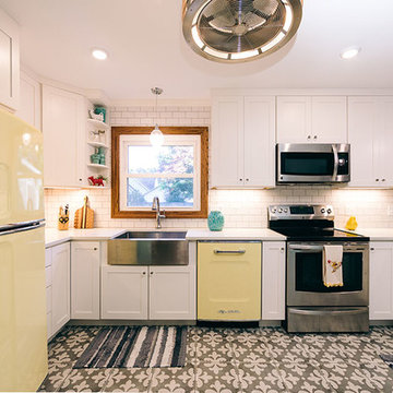 Lincoln West Lafayette Retro Kitchen Remodel