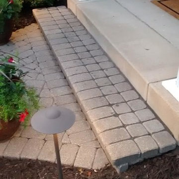 Paver walkway repair