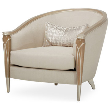 Villa Cherie Matching Chair - Pearl/Caramel