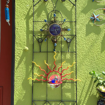 Bold Colors and Art Enhanced Exteriors