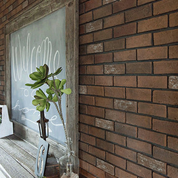 ClassicBrick - Faux Brick Dining Room Feature Wall - Antique