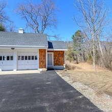 garage with side addition