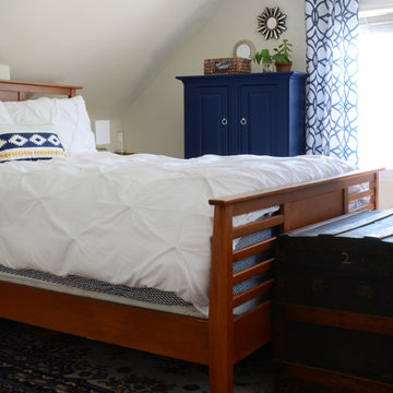My Houzz: Classic Style With a Colorful DIY Twist in New England