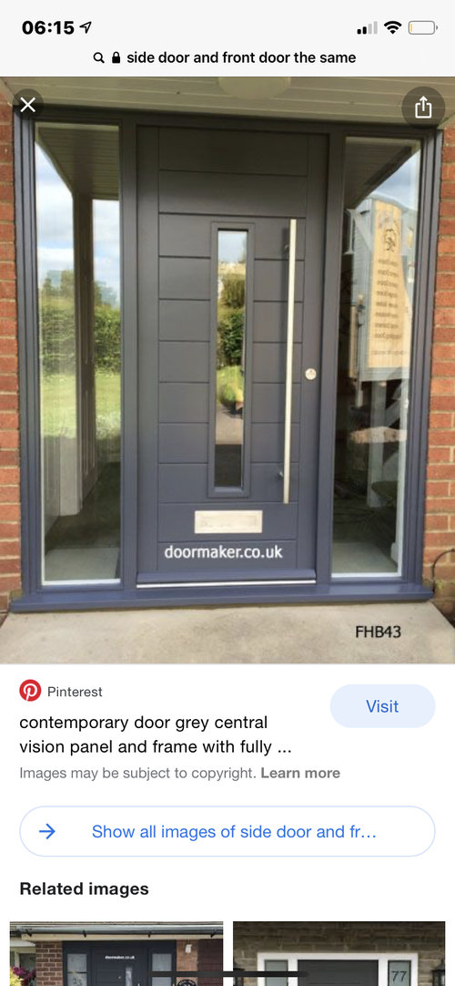White windows / grey doors Houzz UK