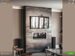 Can tv be wider than fireplace?