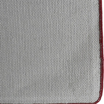 Striped Loop Berber Carpet Red