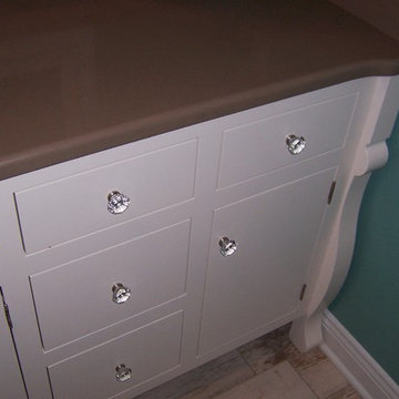 Buffet style vanities