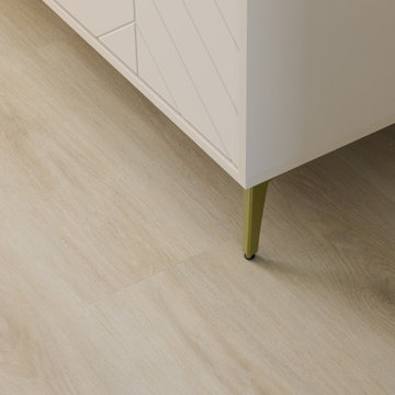 Modern Living Room Renovation: Ashton Oak SPC Installation