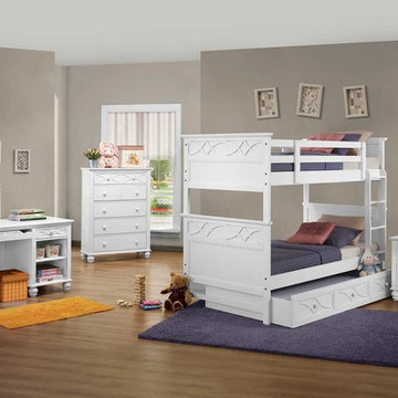 Sanibel 4 PC Bedroom Set | White