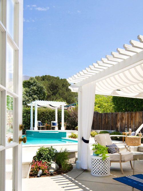 A Sierra Madre Summer Patio