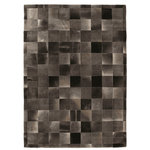 Exquisite Rugs - Natural Hide Cowhide Gray Area Rug, 5'x8' - Our natural hide collection brings a sense of warmth and comfort with a modern flair to any room. Each rug is meticulously handcrafted from premium hair-on cowhide. Make a statement with clean lines and rich texture.
