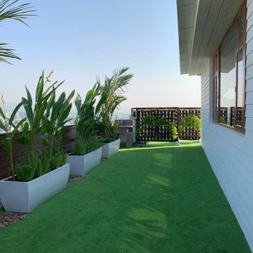 artificial lawn Balcony Garden
