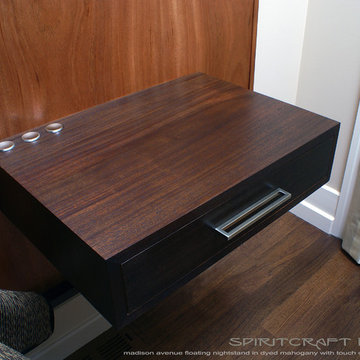 Madison Avenue Mid Century Style Consoles, Headboards and Wall Units