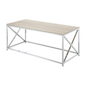 Belaire Coffee Table, Weathered White