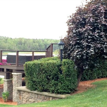 Screened Porch with Composite Decking