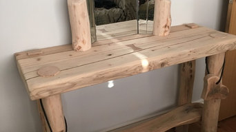 rustic style dressing table