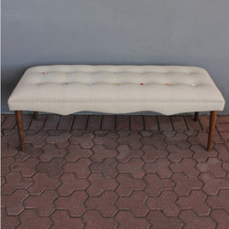 natural bench &ndash; 4&prime; - Indoor Benches