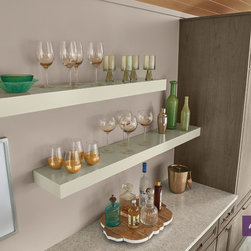 KraftMaid: Floating Shelves - Kitchen Storage And Organization
