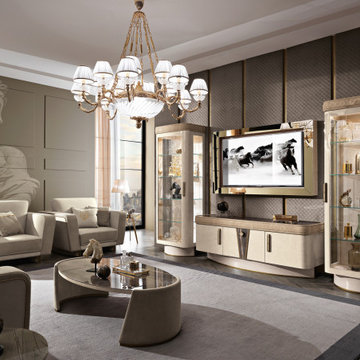 Italian Wall Unit DIAMOND by MobilPiu Luxury