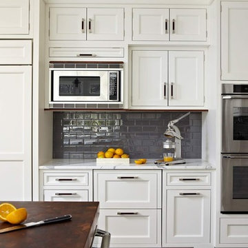 Beautifull White Transitional Kitchen