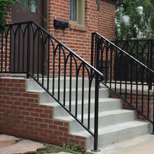 Outdoor porch railing
