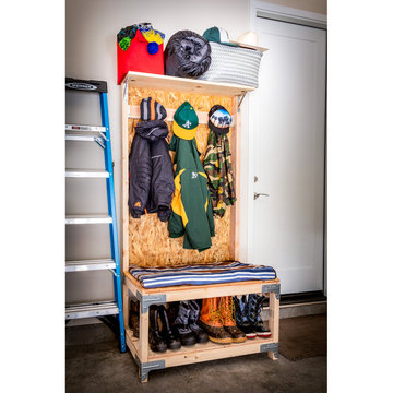 Building Strong: Garage Organization Workspace