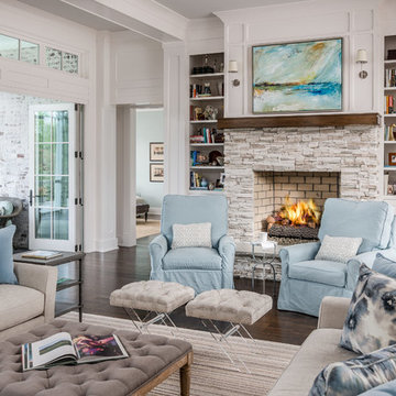 Transitional Living Room