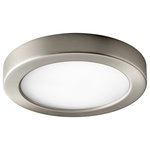 Oxygen Lighting - Elite 7" LED Ceiling Mount, Satin Nickel - Stylish and bold. Make an illuminating statement with this fixture. An ideal lighting fixture for your home.
