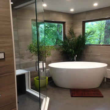 ARMONK, NY - MODERN BATHROOM