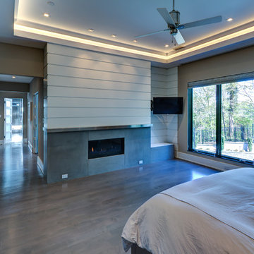 MBIA Custom Builder Award 2016 SILVER AWARD - Custom Contemporary Master Bedroom