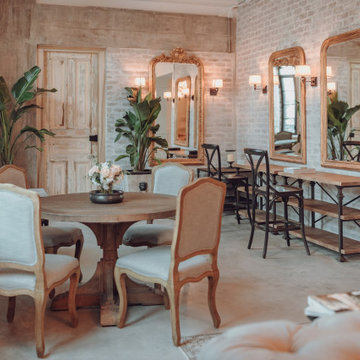 Bridal Suite Lounge & Prep Stations