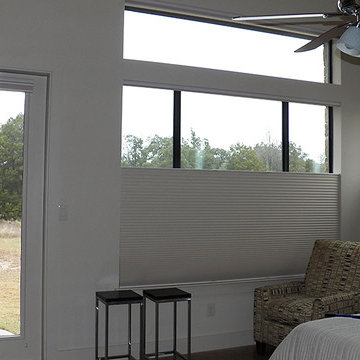 New Braunfels Roller and Honeycomb Shades