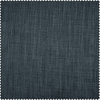 Faux Linen Darkening Curtain Single Panel, Reverie Blue, 50"x108"