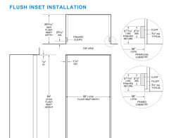 Sub Zero Flush Inset with Barker Cabinets