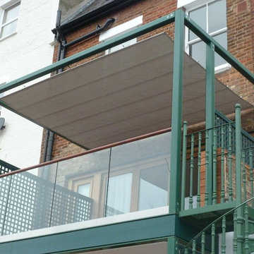 Woodside, Wimbledon SW19: New Upper Patio Exterior View