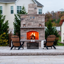out door fire place