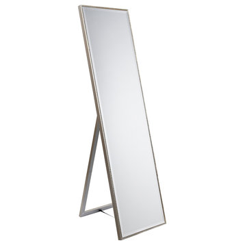 Traverse Modern Cheval Mirror, Full-Length Mirror, Floor Mirror, 64"x18"