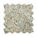 Mini Sea Green Pebble Tile