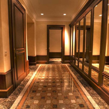 Intarsienboden in Wiener Luxuswohnung