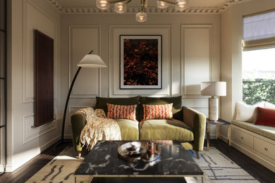 This is an example of a living room in Manchester.