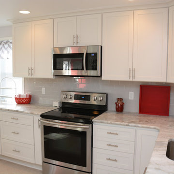 Annapolis, MD White Kitchen Remodel