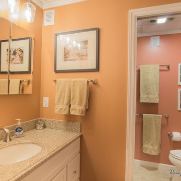 A Cheerful and Bright Studio-Style Finished Basement in Nashua, NH