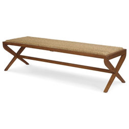 Beach Style Upholstered Benches by Brownstone Furniture