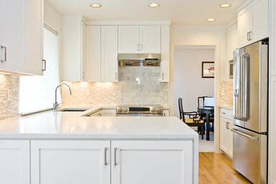 Inspiration for a contemporary kitchen remodel in Seattle